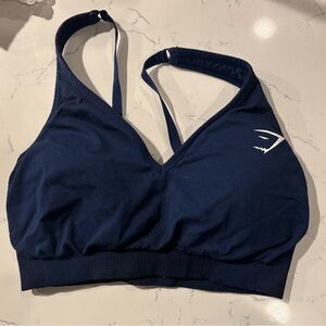 Gymshark Dark Blue Sports Bra